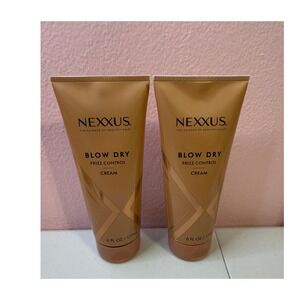2- Nexxus Blow Dry Frizz Control Cream 6oz 177ml Bombshell Blowout Heat